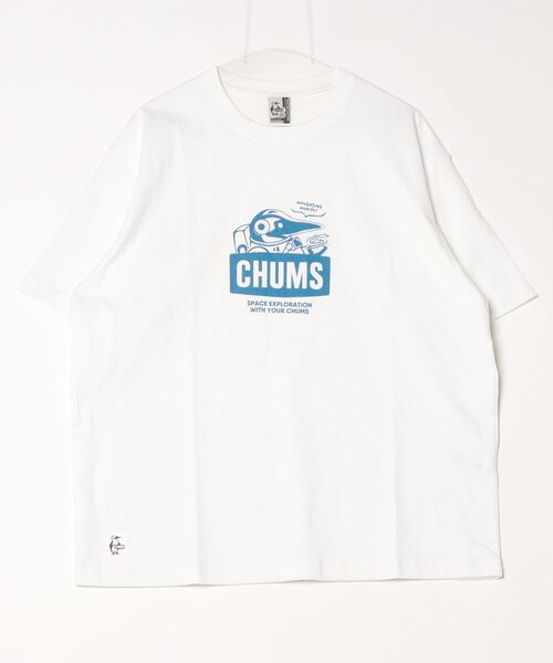 CHUMS(チャムス)の「【CHUMS】Space Booby T-Shirt(Tシャツ/カットソー・メンズ・グレー/ブルー/ブラック/ホワイト・X-LARGE/LARGE/MEDIUM)」の6枚目の写真