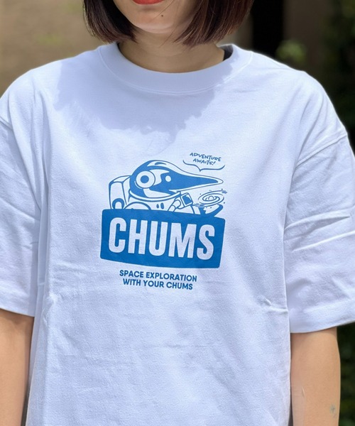 CHUMS(チャムス)の「【CHUMS】Space Booby T-Shirt(Tシャツ/カットソー・メンズ・グレー/ブルー/ブラック/ホワイト・X-LARGE/LARGE/MEDIUM)」の10枚目の写真