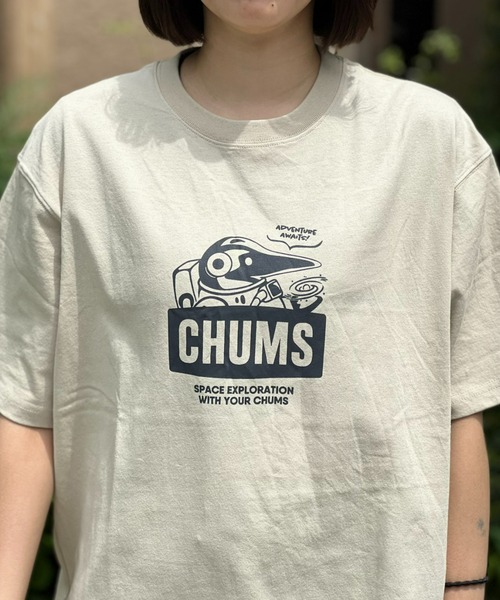 CHUMS(チャムス)の「【CHUMS】Space Booby T-Shirt(Tシャツ/カットソー・メンズ・グレー/ブルー/ブラック/ホワイト・X-LARGE/LARGE/MEDIUM)」の12枚目の写真