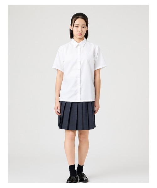 EASTBOY(イーストボーイ)の「シャツ 半袖 ブラウス ミント女神 スクール 制服 通学 中学生 高校生(シャツ/ブラウス・キッズ・ホワイト・13号/9号/11号/7号)」の7枚目の写真