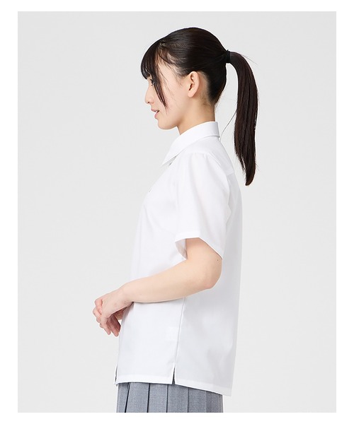 EASTBOY(イーストボーイ)の「シャツ 半袖 ブラウス ミント女神 スクール 制服 通学 中学生 高校生(シャツ/ブラウス・キッズ・ホワイト・13号/9号/11号/7号)」の11枚目の写真