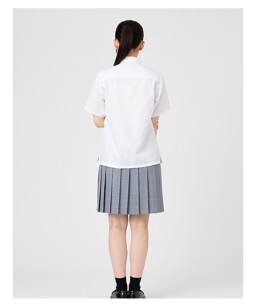 EASTBOY(イーストボーイ)の「シャツ 半袖 ブラウス ミント女神 スクール 制服 通学 中学生 高校生(シャツ/ブラウス・キッズ・ホワイト・13号/9号/11号/7号)」の16枚目の写真