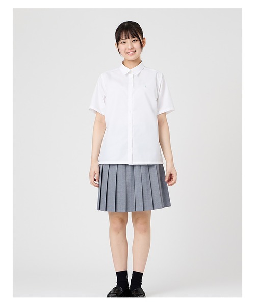 EASTBOY(イーストボーイ)の「シャツ 半袖 ブラウス ミント女神 スクール 制服 通学 中学生 高校生(シャツ/ブラウス・キッズ・ホワイト・13号/9号/11号/7号)」の13枚目の写真