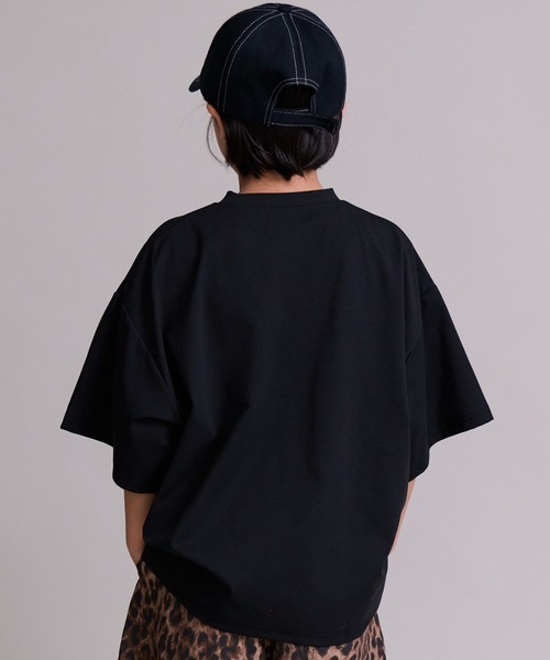 PAIRMANON STREET（ペアマノンストリート）の「【マルチファンクション】吸水速乾 ポケット 半袖 Tシャツ【PAIRMANON STREET】（Tシャツ/カットソー・キッズ・ホワイト系その他/パープル系その他/チャコールグレー/ブラック系その他/ブラック/グレー系その他・100/110/120/130/140/150/160）」の11枚目の写真