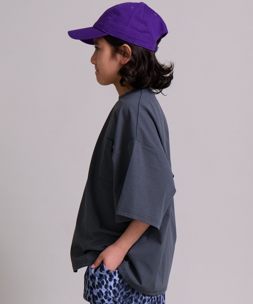 PAIRMANON STREET（ペアマノンストリート）の「【マルチファンクション】吸水速乾 ポケット 半袖 Tシャツ【PAIRMANON STREET】（Tシャツ/カットソー・キッズ・ホワイト系その他/パープル系その他/チャコールグレー/ブラック系その他/ブラック/グレー系その他・100/110/120/130/140/150/160）」の16枚目の写真