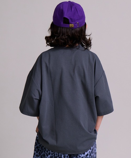 PAIRMANON STREET（ペアマノンストリート）の「【マルチファンクション】吸水速乾 ポケット 半袖 Tシャツ【PAIRMANON STREET】（Tシャツ/カットソー・キッズ・ホワイト系その他/パープル系その他/チャコールグレー/ブラック系その他/ブラック/グレー系その他・100/110/120/130/140/150/160）」の17枚目の写真