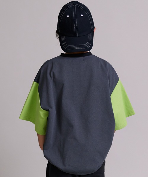 PAIRMANON STREET（ペアマノンストリート）の「【マルチファンクション】吸水速乾 ポケット 半袖 Tシャツ【PAIRMANON STREET】（Tシャツ/カットソー・キッズ・ホワイト系その他/パープル系その他/チャコールグレー/ブラック系その他/ブラック/グレー系その他・100/110/120/130/140/150/160）」の21枚目の写真