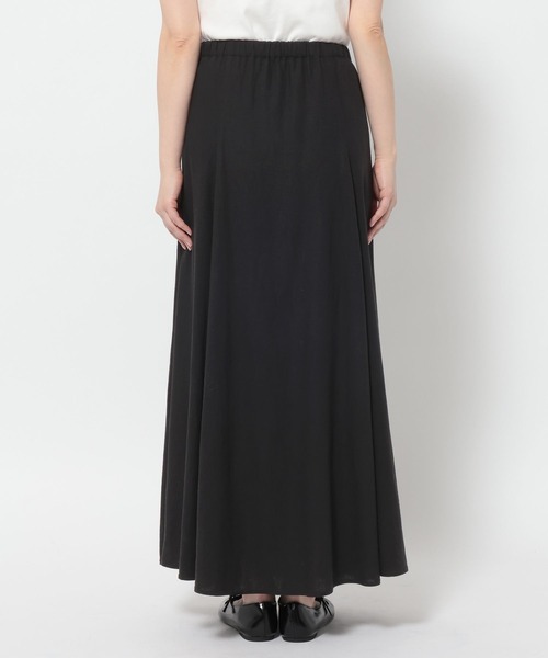 LOWRYS FARM（ローリーズファーム）の「リネンフレアスカート 637551（スカート・レディース・ピンク/ブラウン/ブラック/アイボリー・LARGE/MEDIUM）」の7枚目の写真