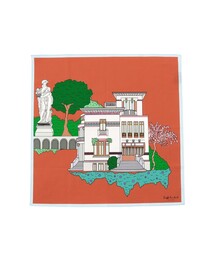 BEAMS F（ビームスエフ）の「Dieffe Kinloch / コットン 邸宅プリント ハンカチ（ハンカチ/ハンドタオル）」