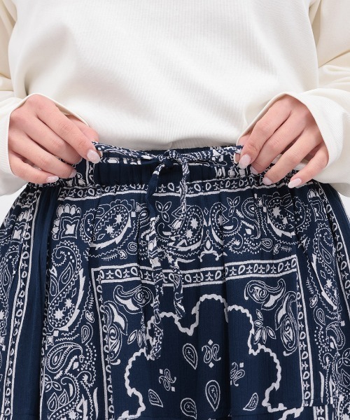 チチカカ(チチカカ)の「総柄バルーン パンツ(その他パンツ・レディース・イエロー/ネイビー/グリーン・FREE)」の14枚目の写真