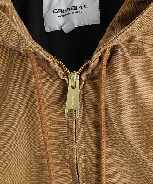 Carhartt WIP（カーハートダブリューアイピー）の「Carhartt WIP / カーハート ワークインプログレス：OG ACTIVE JACKET：I034311[WAX]（ブルゾン・メンズ・ブラウン系その他・M/L/S）」の3枚目の写真