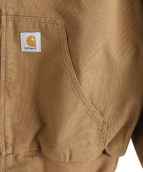 Carhartt WIP（カーハートダブリューアイピー）の「Carhartt WIP / カーハート ワークインプログレス：OG ACTIVE JACKET：I034311[WAX]（ブルゾン・メンズ・ブラウン系その他・M/L/S）」の4枚目の写真
