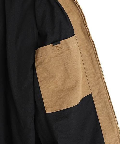 Carhartt WIP（カーハートダブリューアイピー）の「Carhartt WIP / カーハート ワークインプログレス：OG ACTIVE JACKET：I034311[WAX]（ブルゾン・メンズ・ブラウン系その他・M/L/S）」の6枚目の写真