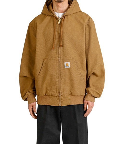 Carhartt WIP（カーハートダブリューアイピー）の「Carhartt WIP / カーハート ワークインプログレス：OG ACTIVE JACKET：I034311[WAX]（ブルゾン・メンズ・ブラウン系その他・M/L/S）」の9枚目の写真