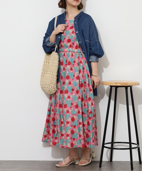 KILKI(キルキー)の「kilki ヘビイチゴプリントスカート 半端袖(ワンピース・レディース・イエロー系その他/ピンク系その他・ONESIZE)」の11枚目の写真