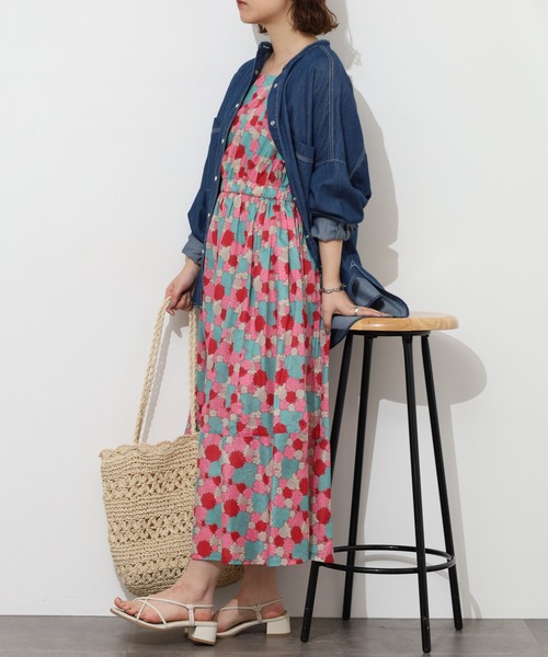 KILKI(キルキー)の「kilki ヘビイチゴプリントスカート 半端袖(ワンピース・レディース・イエロー系その他/ピンク系その他・ONESIZE)」の13枚目の写真