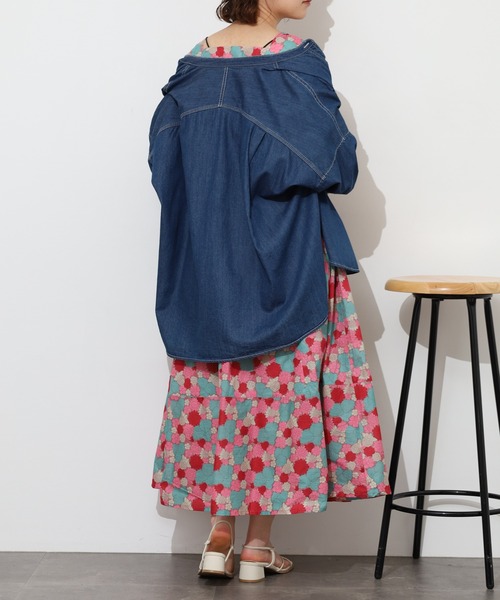 KILKI(キルキー)の「kilki ヘビイチゴプリントスカート 半端袖(ワンピース・レディース・イエロー系その他/ピンク系その他・ONESIZE)」の14枚目の写真