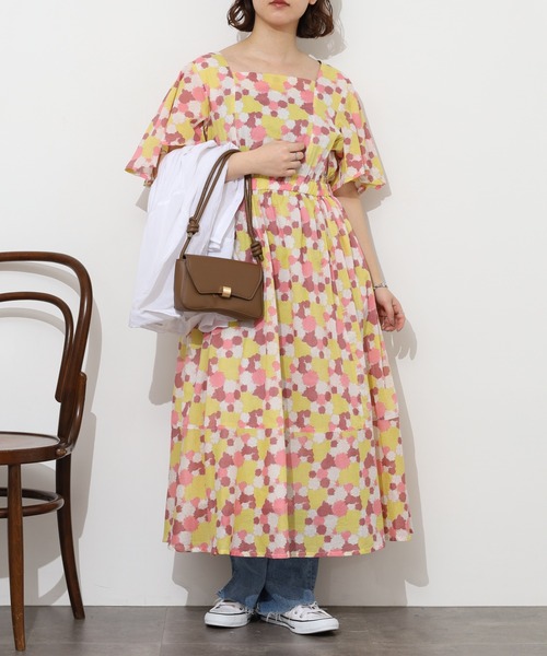 KILKI(キルキー)の「kilki ヘビイチゴプリントスカート 半端袖(ワンピース・レディース・イエロー系その他/ピンク系その他・ONESIZE)」の3枚目の写真