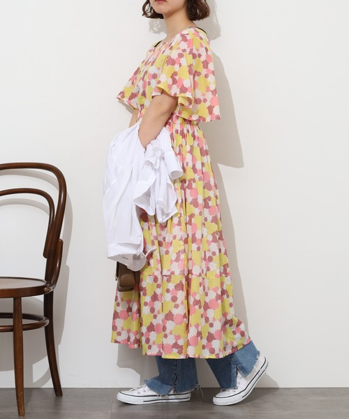 KILKI(キルキー)の「kilki ヘビイチゴプリントスカート 半端袖(ワンピース・レディース・イエロー系その他/ピンク系その他・ONESIZE)」の6枚目の写真