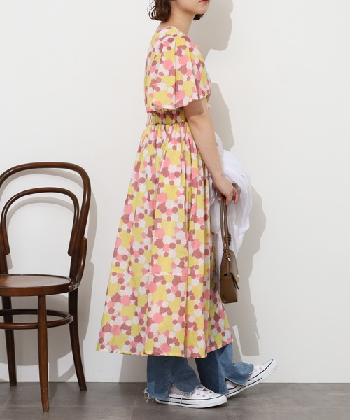 KILKI(キルキー)の「kilki ヘビイチゴプリントスカート 半端袖(ワンピース・レディース・イエロー系その他/ピンク系その他・ONESIZE)」の9枚目の写真