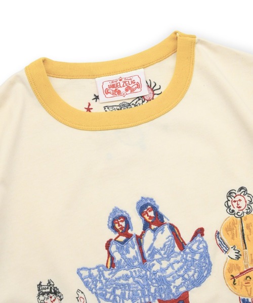 samuel zelig(サミュエルゼリグ)の「【samuel zelig】 Northfield Tee(Tシャツ/カットソー・メンズ・イエロー・SMALL/MEDIUM/LARGE)」の2枚目の写真