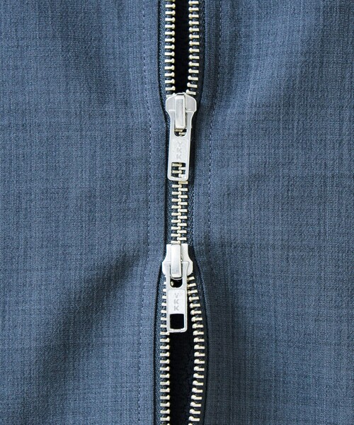 GLOSTER(グロスター)の「【きれい見え快適素材】ドライポリ Classy Zipシャツ(シャツ/ブラウス・メンズ・ブラック/ネイビー/チャコールグレー・M/L/S)」の21枚目の写真