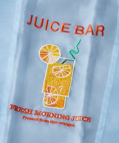 BIRTHDAY BAR（バースデイバー）の「【Finissage】リトルモカコンパクトマルシェバック（エコバッグ/サブバッグ・レディース・グレー/ブルー/ホワイト・0）」の12枚目の写真