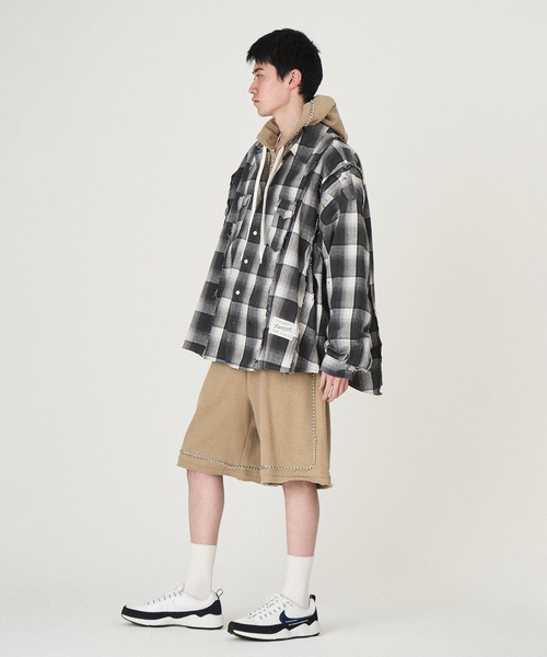 DISCOVERED（ディスカバード）の「SWITCH NEL SHIRTS（シャツ/ブラウス・メンズ・ブルー/ブラック・1/3）」の4枚目の写真