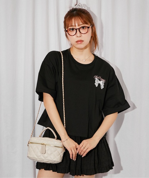 GORGE(ゴージ)の「《レースバニー》バックプリントTシャツ/ストリート×Y2K/春夏/全3色(Tシャツ/カットソー・レディース・ピンク/オフホワイト/ブラック・F)」の18枚目の写真