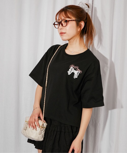 GORGE(ゴージ)の「《レースバニー》バックプリントTシャツ/ストリート×Y2K/春夏/全3色(Tシャツ/カットソー・レディース・ピンク/オフホワイト/ブラック・F)」の17枚目の写真