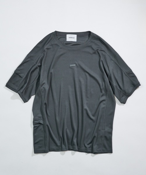 MAISON CLUB(メゾンクラブ)の「【MAISON CLUB】Military HOOK Tee / ミリタリーフックTシャツ ドライ/速乾 KNF-YI(Tシャツ/カットソー・メンズ・ブラック/カーキ/グレー・2XL/XL)」の19枚目の写真