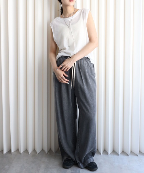 model：164cm. 着用サイズ：FREE