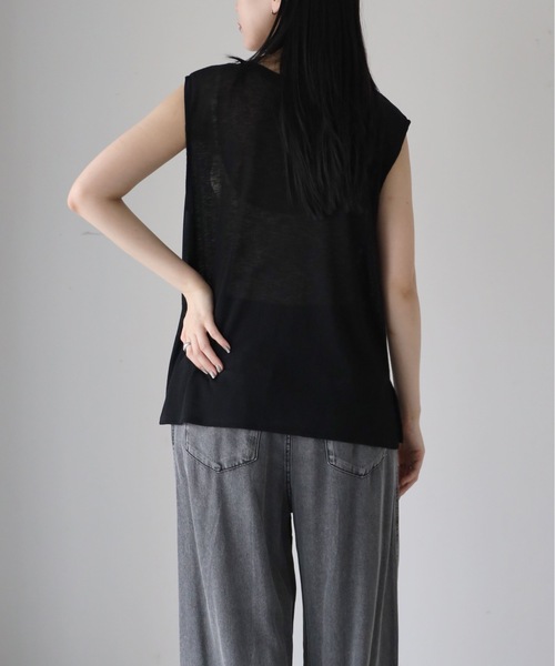 model：164cm. 着用サイズ：FREE