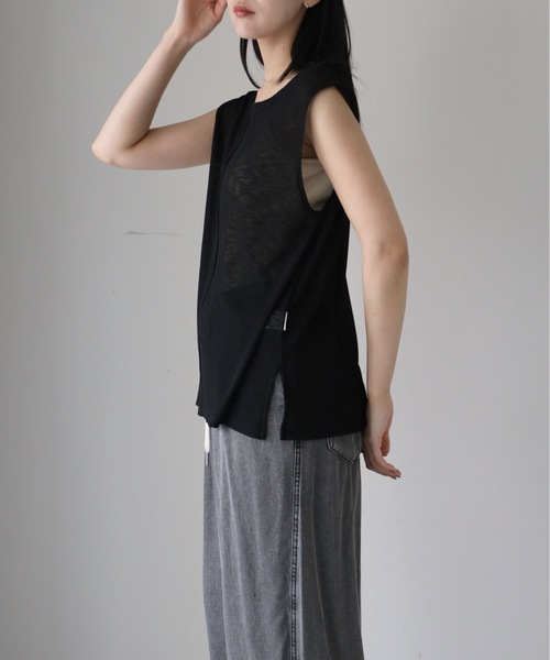 model：164cm. 着用サイズ：FREE