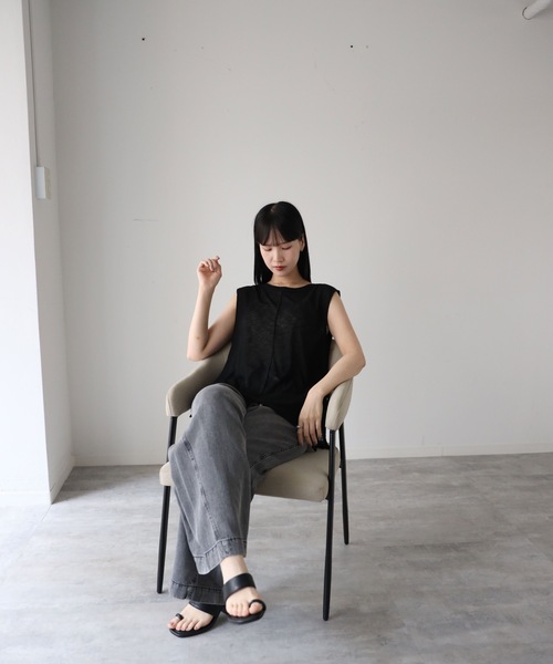 model：164cm. 着用サイズ：FREE