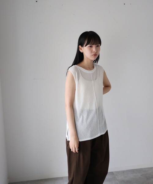 model：164cm. 着用サイズ：FREE