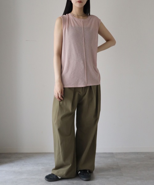 model：164cm. 着用サイズ：FREE