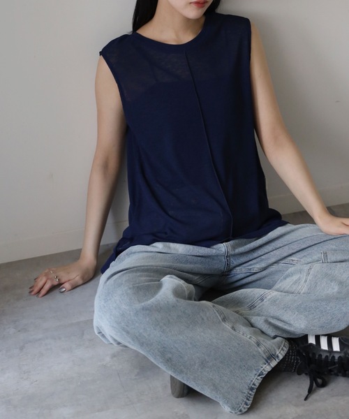 model：164cm. 着用サイズ：FREE