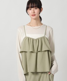 LAKOLE | リネンライクティアードキャミ / 657242(キャミソール)