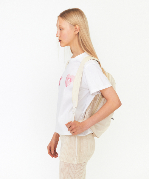 DIAGONAL(ダイアゴナル)の「LIGHT PACKABLE BACKPACK (ivory)(バックパック/リュック・レディース・アイボリー・FREE)」の2枚目の写真