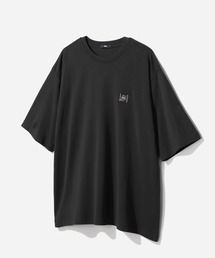 HARE（ハレ）の「【接触冷感】タグロゴシシュウカット(HARE)（Tシャツ/カットソー）」