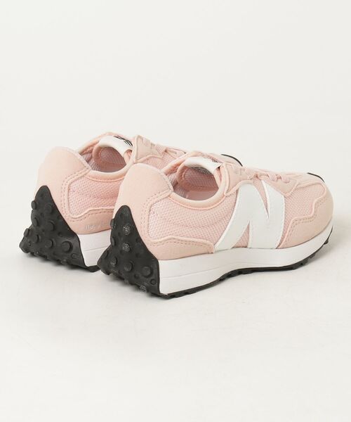 NEW BALANCE（ニューバランス）の「327 Bungee Lace（スニーカー・キッズ・ピンク・21.5cm/21.0cm/20.5cm/20.0cm/19.5cm/19.0cm/18.5cm/18.0cm/17.5cm/17.0cm）」の3枚目の写真