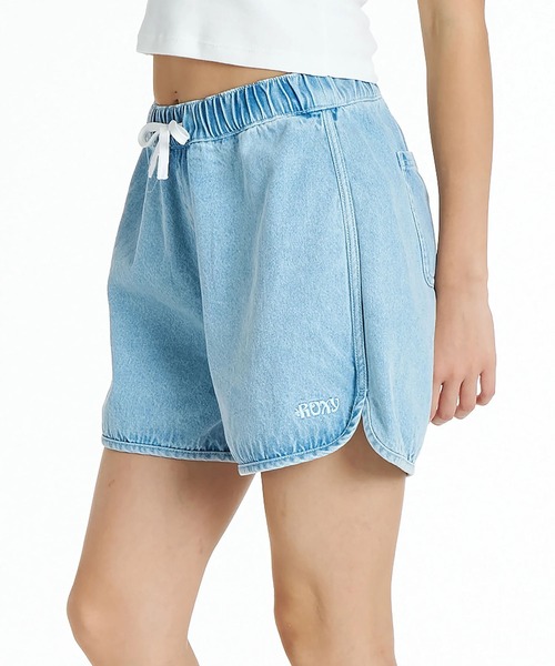 ROXY(ロキシー)の「ROXY/ロキシー ショートパンツ ショーツ デニム RIDING ON RPT262049(その他パンツ・レディース・ライトブルー/ブルー・S/M)」の3枚目の写真