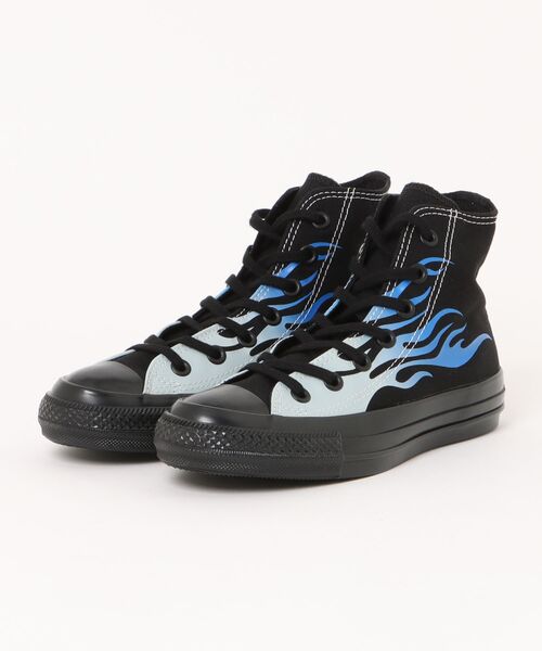 CONVERSE(コンバース)の「CONVERSE コンバース AS AGED IGNT HI オールスター エイジド IGNT HI 31317130 BLK/BLUE FLAME(スニーカー・メンズ・ブラック・5h/5/4h/4/11h/10h/9h/9/8h/8/7h/7/6h)」の1枚目の写真