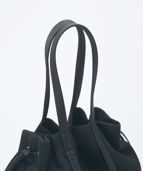 Breath TOPKAPI(ブレストプカピ)の「【Breath TOPKAPI】メッシュ 2way ビッグ トートバッグ(トートバッグ・レディース・グレー×ピンク/カーキ/ブラック・FREE)」の20枚目の写真