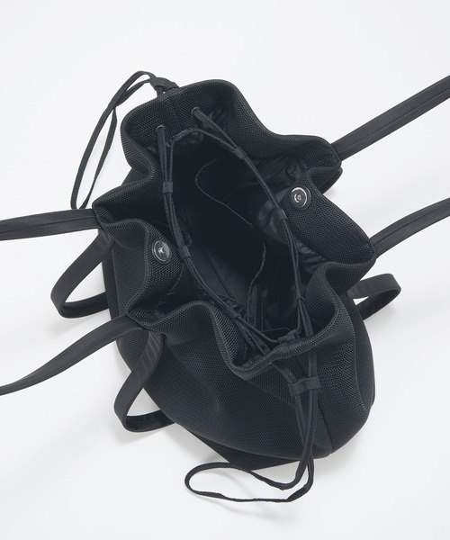 Breath TOPKAPI(ブレストプカピ)の「【Breath TOPKAPI】メッシュ 2way ビッグ トートバッグ(トートバッグ・レディース・グレー×ピンク/カーキ/ブラック・FREE)」の22枚目の写真