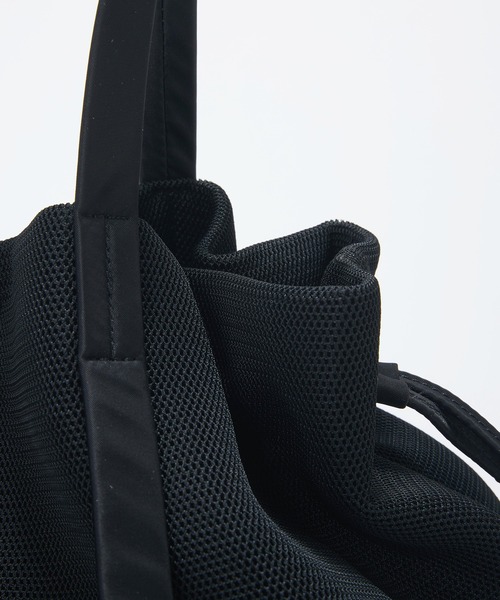 Breath TOPKAPI(ブレストプカピ)の「【Breath TOPKAPI】メッシュ 2way ビッグ トートバッグ(トートバッグ・レディース・グレー×ピンク/カーキ/ブラック・FREE)」の16枚目の写真