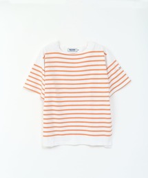 MONT KEMMEL（モンケメル）の「【 MONTKEMMEL / モンケメル 】バスクボーダー　ウォッシュ加工　ショートスリーブTシャツ（Tシャツ/カットソー）」