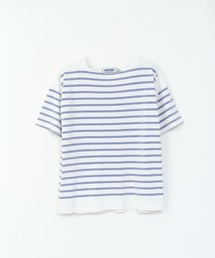 MONT KEMMEL（モンケメル）の「【 MONTKEMMEL / モンケメル 】バスクボーダー　ウォッシュ加工　ショートスリーブTシャツ（Tシャツ/カットソー）」