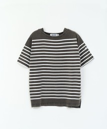 MONT KEMMEL（モンケメル）の「【 MONTKEMMEL / モンケメル 】バスクボーダー　ウォッシュ加工　ショートスリーブTシャツ（Tシャツ/カットソー）」